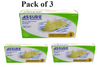 Bundle of 3 - Assure Latex Exam Gloves Powder Free Size S 100 Pcs per Box