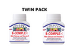 21st Century Vitamin B Complex with Calcium 60 Tablets x 2 - Twin Pack