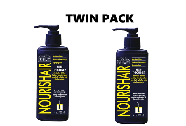 21st Century Nourishair Hair Thickener Gel 4oz x 2 - Twin pack