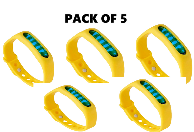 21st Century Mosquito Repellent Bracelet 1s - Bundle of 5