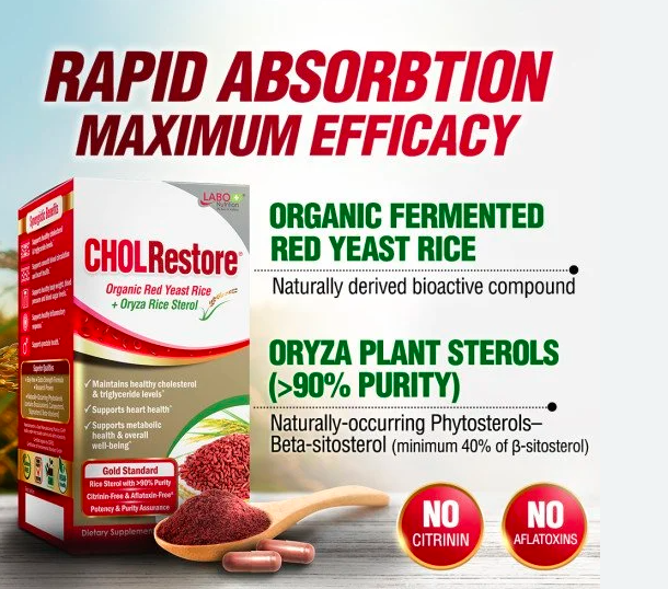 LABO Nutrition CholRestore 90 veggie capsules