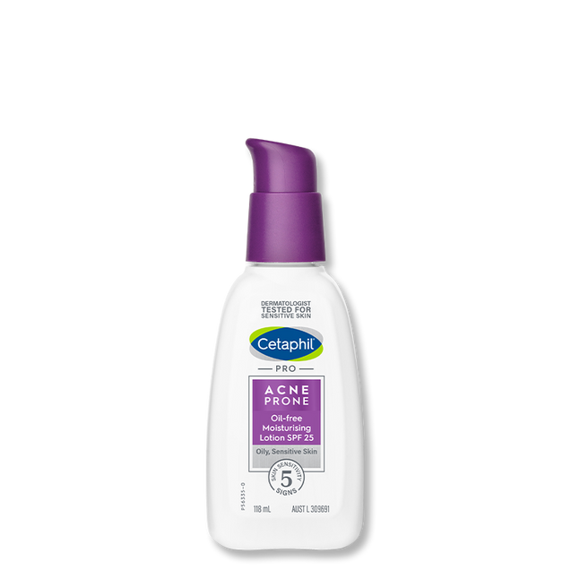 CETAPHIL PRO ACNE PRONE OIL-FREE MOISTURISING LOTION(SPF 25)118ml