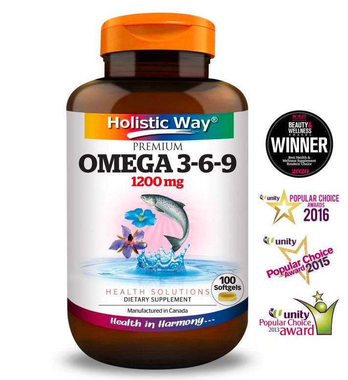 Holistic Way Omega 369 1200mg (100 Softgels) Woods Pharmacy