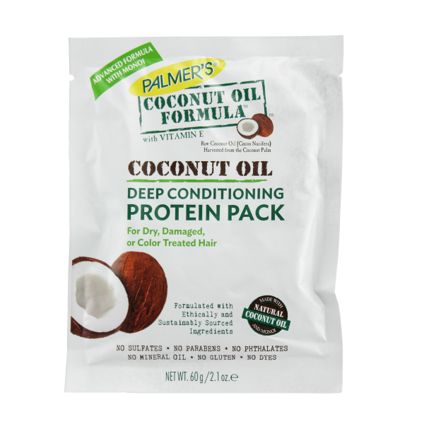 Palmer’s Coconut Oil Deep Conditioning Protein Pack (60g) X 2 with FREE PALMERS SAMPLES