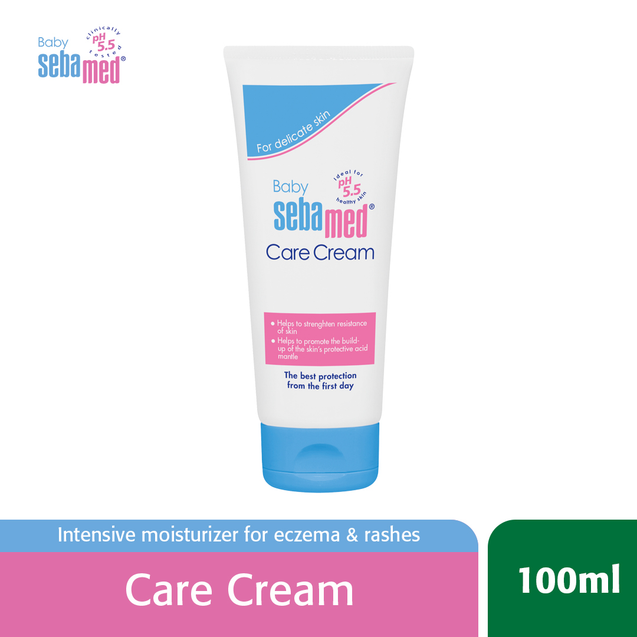 Sebamed baby care cream 100ml+ FREE Samples