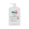 Sebamed olive face & body wash 1L + FREE samples