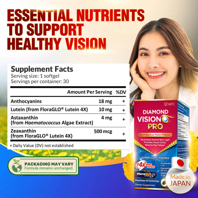 AFC Diamond Vision Pro 30 softgels
