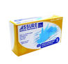 Bundle of 3 - Assure Soft Nitrile Gloves Lite Powder Free Blue Size S 100 Pcs per Box