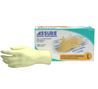 Bundle of 3 - Assure Latex Exam Gloves Powdered Size L 100 Pcs per Box