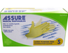 Bundle of 3 - Assure Latex Exam Gloves Powder Free Size S 100 Pcs per Box