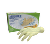 Bundle of 3 - Assure Latex Exam Gloves Powder Free Size L 100 Pcs per Box