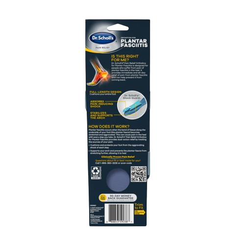 Dr Scholls Pain Relief for Plantar Fasciitis Women