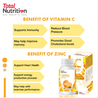Total Nutrition Chewable Vitamin C 500mg +Zinc 5mg 60s