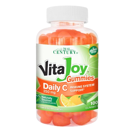 21st Century Daily Vitamin C 250mg Gummies - Vegetarian 100s x 2 - Twin Pack