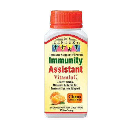 21st Century Immublast Assistant Vitamin C Chewable x 2 - Twin Pack