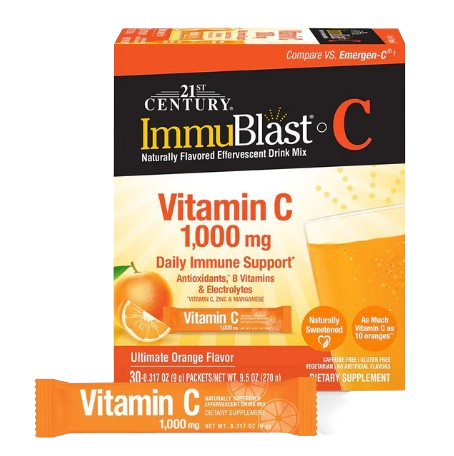21st Century Immublast C Vitamin C 1000mg x 2 - Twin Pack