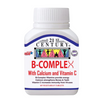 21st Century Vitamin B Complex with Calcium 60 Tablets x 2 - Twin Pack