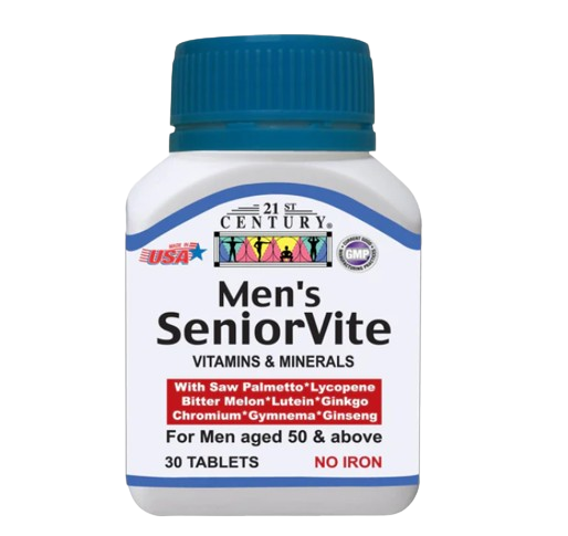 21st Century Men's Senior Vite Tab 30s x 3 - Triple Pack