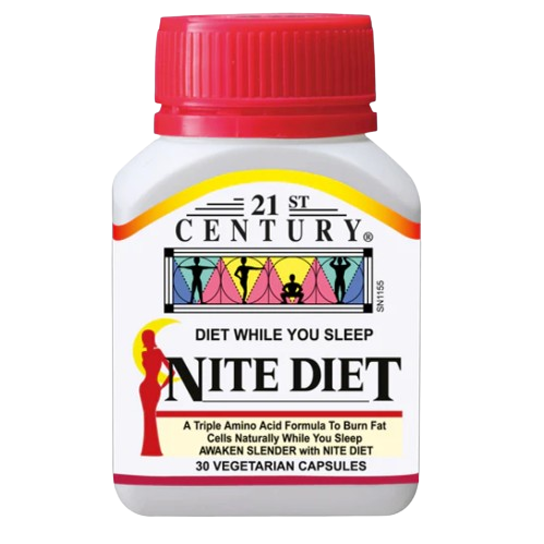 21st Century Nite Diet Cap 30s x 2 - Twin Pack
