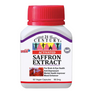 21st Century Saffron Extract 60 Vegetarian Capsules x 2 - Twin pack