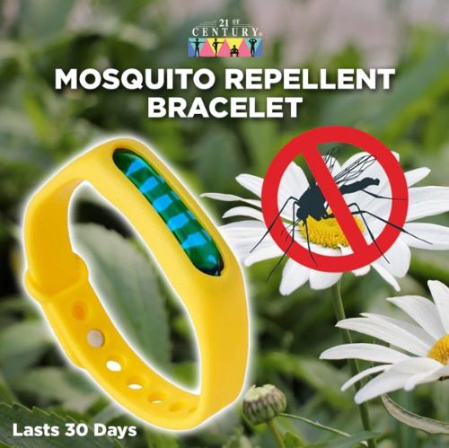 21st Century Mosquito Repellent Bracelet 1s - Bundle of 5