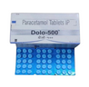 Dolo 500mg tablets 20s x 2 -contains paracetamol 500mg