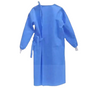 Cosmomed Isolation Gown, w/Cuff, Blue, 10pieces per pack