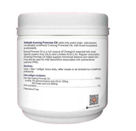 VitaHealth Evening Primrose Oil (Promo) 400's