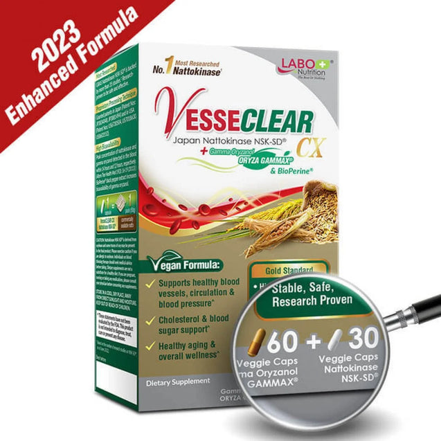 LABO Nutrition VesseCLEAR CX 60 veggie capsules