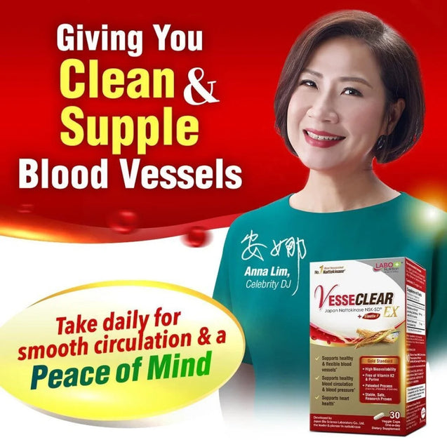 LABO Nutrition VesseCLEAR EX 30 veggie capsules