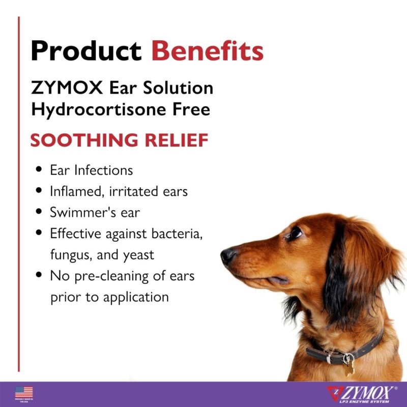 Zymox Otic Enzymatic Solution 37ml / Zymox Ear Cleanser 118ml Woods