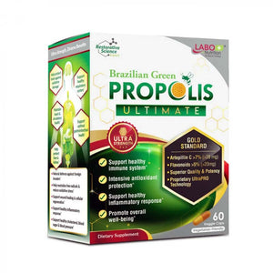 LABO Nutrition Brazilian Green Propolis Ultimate 60 veggie capsules