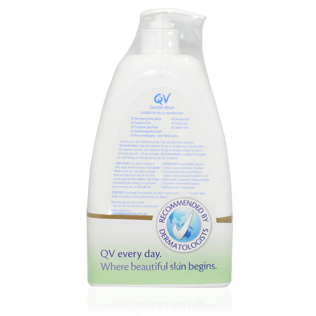 QV Gentle Wash 1KG X 2 Twinpack_back