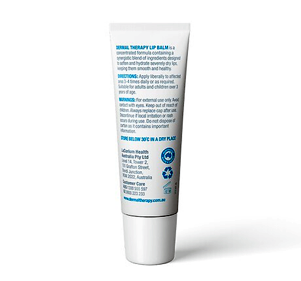 Dermal Therapy Lip Balm 10g Twin Pack