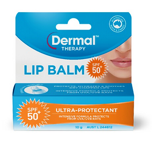 Dermaltherapy LipBalm SPF 50+ 10g Single /Twin Pack