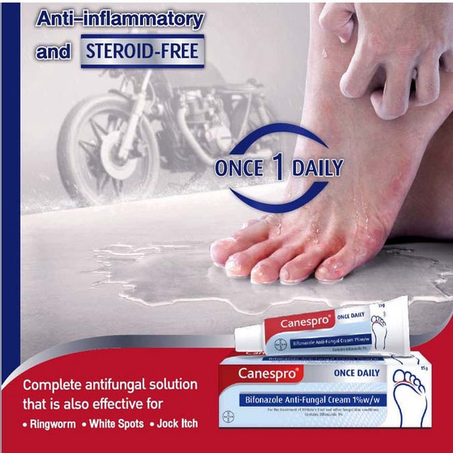 CANESTAN CLOTRIMAZOLE CREAM 20g / CANESPRO BIFONAZOLE CREAM 15g