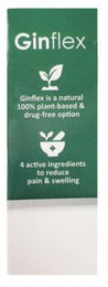Ginflex Veggie capsules 30s - For quick relief of pain & swelling of joints & muscles - HALAL certified
