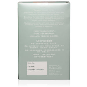 Growell Hairloss Lotion 5% - 3 Months Supply (200ml)_back