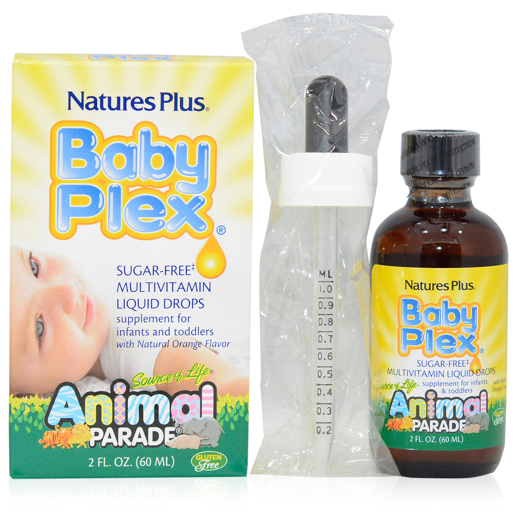 Natures Plus Source Of Life Animal Parade Baby Plex 60ml - Woods Pharmacy