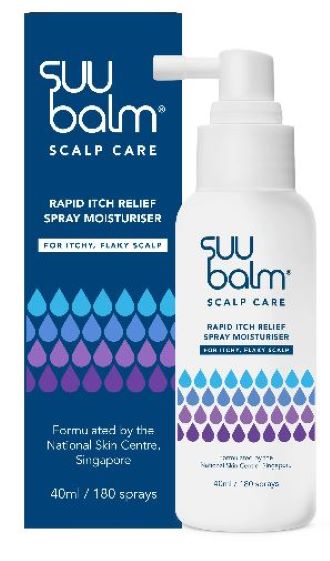 Suu Balm Gentle Moisturising Anti Dandruff Shampoo/ Suu Balm Scalp Spray - or itchy, flaky, sensitive scalp