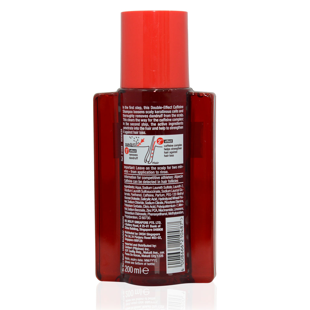 ALPECIN Double Effect Shampoo 200ml Woods Pharmacy