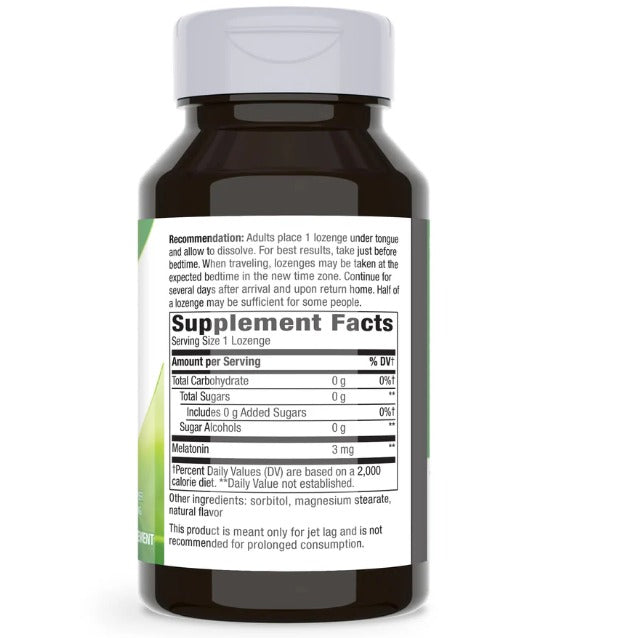 GREENLIFE MELATONIN 3MG 60 Lozenges