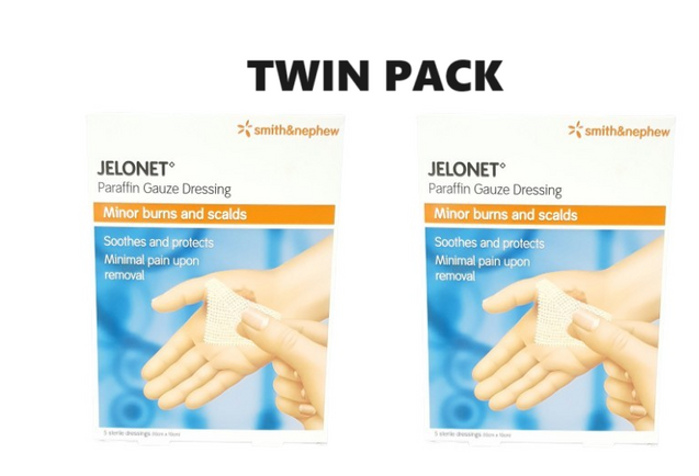 SMITH & NEPHEW S&N JELONET 10 X 10 CM 5S x 2 - Twin Pack