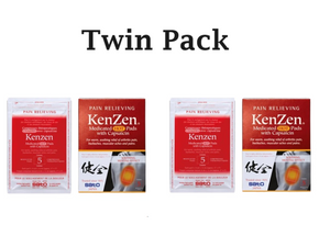 SATO KENZEN HOT PADS 5 PADS - TWIN PACK