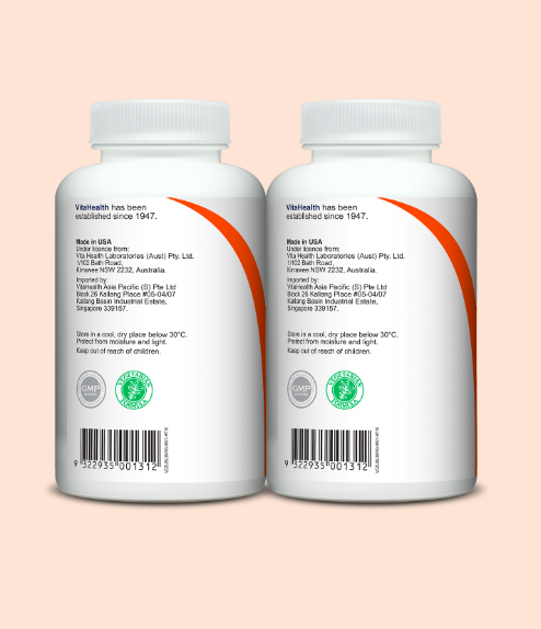 Vitahealth Vitamin C with Zinc(2x60tablets)