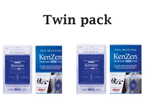 SATO KENZEN COOL PADS 5 PADS - TWIN PACK