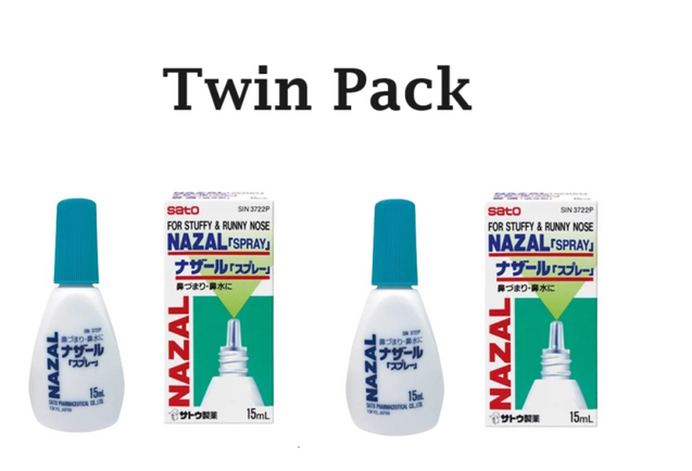 SATO NAZAL 15ML - TWIN PACK