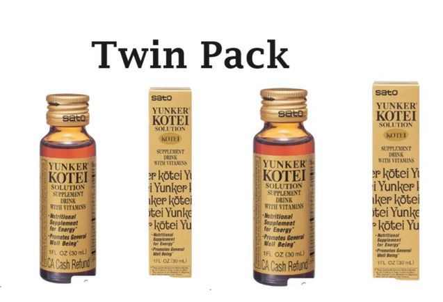 SATO YUNKER KOTEI SOLUTION 30ML - TWIN PACK