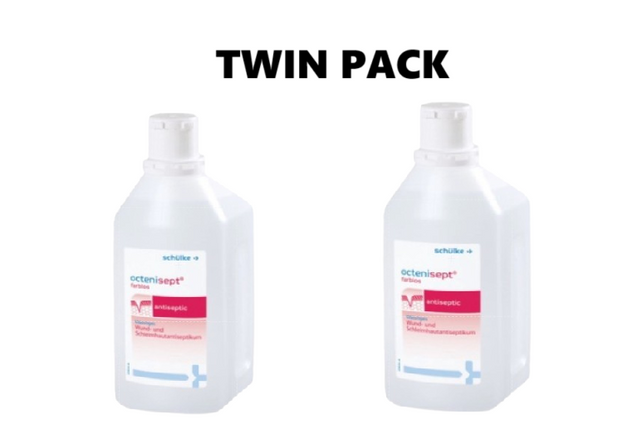 SCHULKE OCTENISEPT ANTISEPTIC SOLUTION 50ML x 2 - Twin Pack