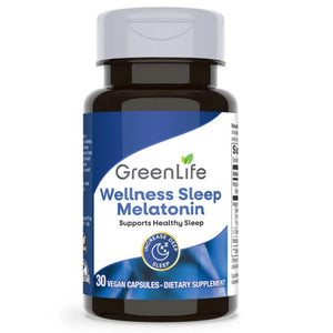 GREENLIFE WELLNESS SLEEP MELATONIN 10MG 30 Capsules